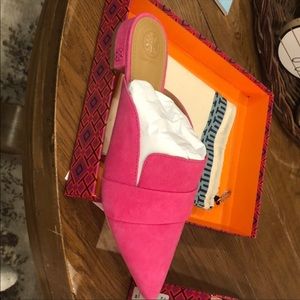 Tory Burch Shoes - NIB TORY BURCH Rosalind 20MM Mule Lancaster Suede Tory Burch Shoes - NIB TORY BURCH Rosalind 20MM Mule Lancaster Suede